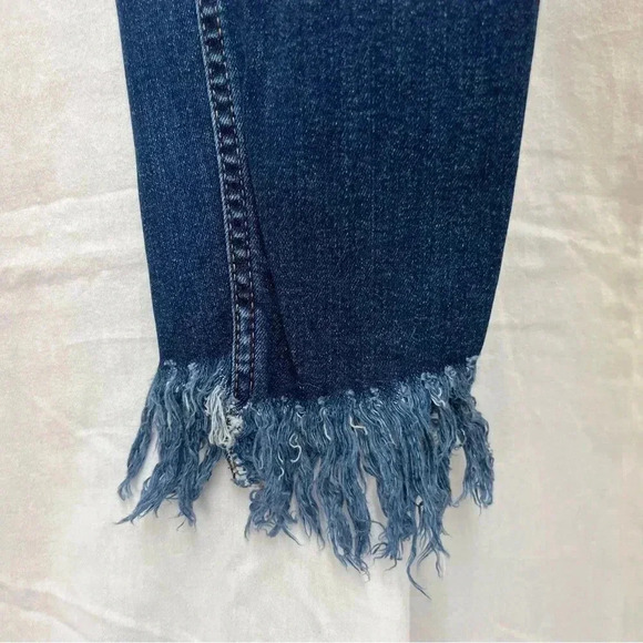 Free People Great Heights Frayed Skinny Jeans. - Picture 5 of 8